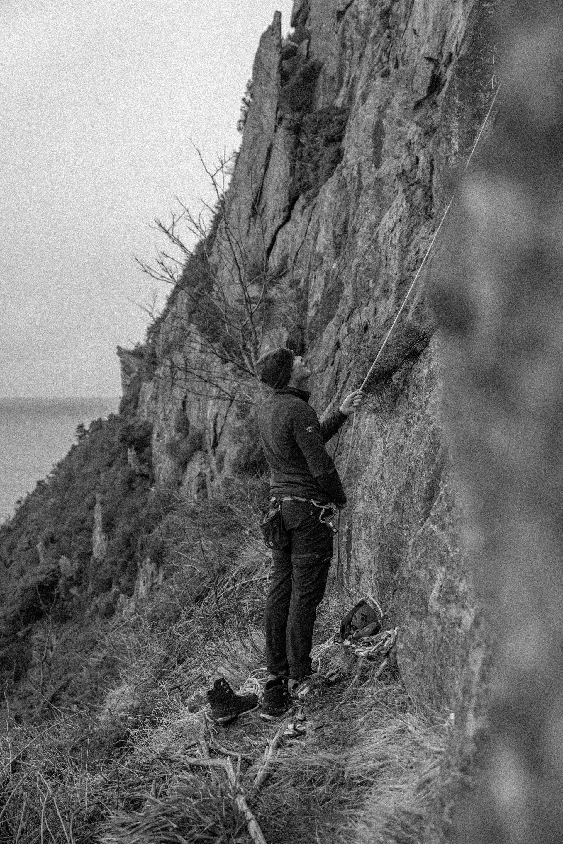 Klatring på Herøy